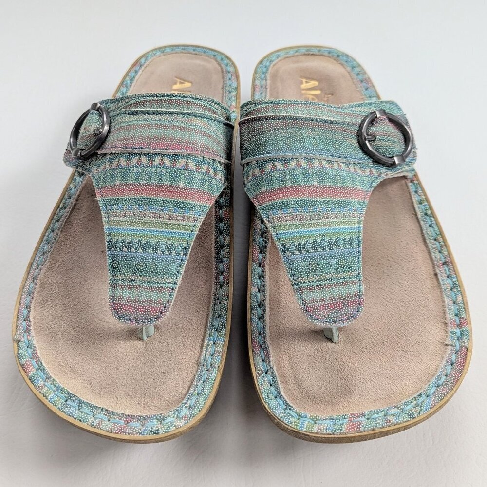 Alegria Codi Seascape Thong Sandals Size 8 - 8.5 - Picture 1 of 9
